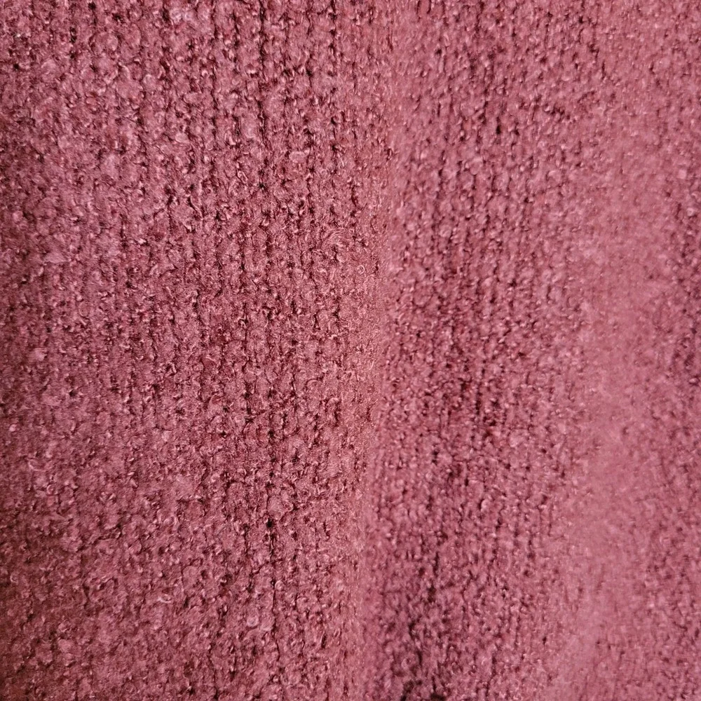 Urban‎ Outfitters V-Neck Sweater Oversized Side Slit Small Burgundy Knit Top